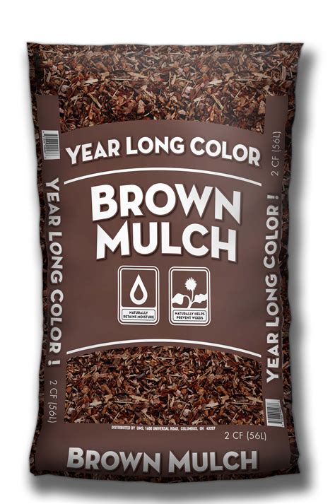 brown mulch walmart